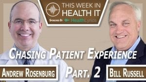 Andrew Rosenberg, M.D. This Week in Health IT