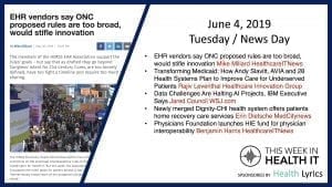 This Week in Health IT News - Bill Russell