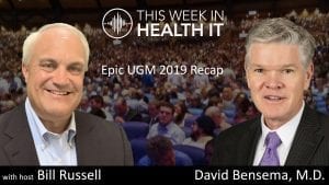 Epic UGM 2019 with David Bensema MD