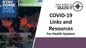 COVID-19 This Week in Health IT Resources