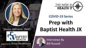 Baptist Health Jacksonville This Week in Health IT