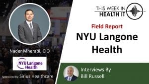 NYU Langone This Week in Health IT