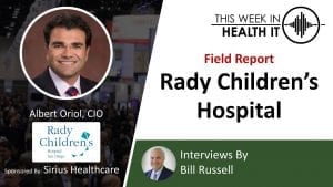 Rady Children's This Week in Health IT