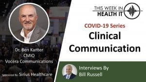 Vocera Communication This Week in Health IT