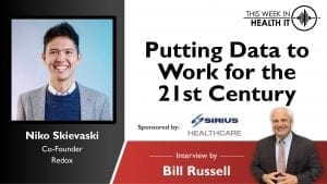 Niko Skievaski Redox This Week in Health IT